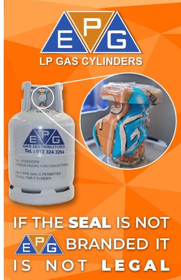 EPG Gas Cylinder & Branded Seal